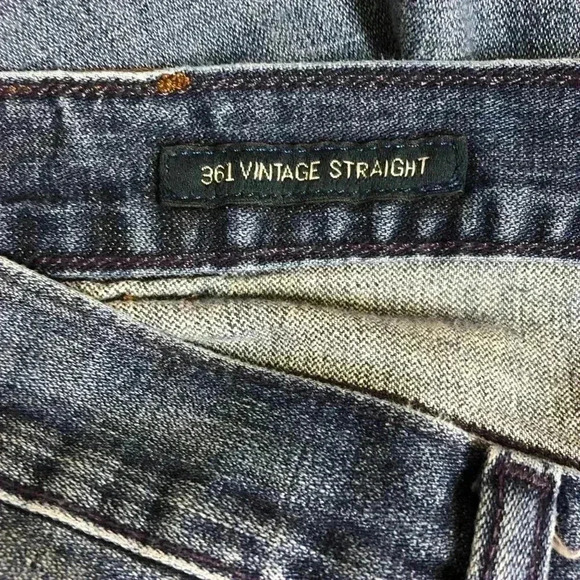 Lucky Brand Vintage Straight Mens Jeans 38W/30L - Picture 6 of 10
